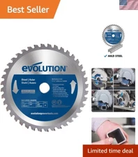 Professional 7-1/4 Inch Circular Saw Blade - 40 Teeth, No Sparks, Long Life