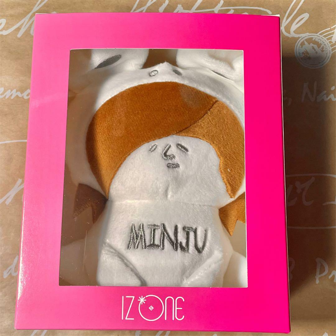 IZ*ONE MINJU ぬいぐるみ マスコット New IZ*ONE JAPAN OFFICIAL Mascot goods Kim Min Ju Plush K-POP | eBay