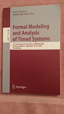 FORMAL MODELING & ANALYSIS OF TIMED SYSTEMS, 2023, PB, Springer, Computer Sci