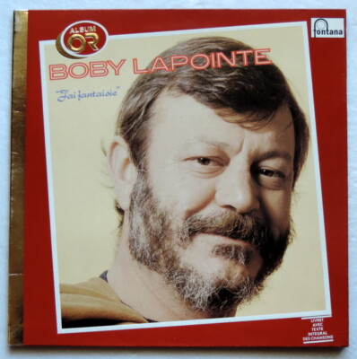 SONG, POP // BOBY LAPOINTE Ich habe Fantasie (1979) 33T- LP (FR)