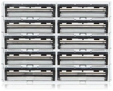 100 Personna Twin Pivot Plus Blades Compatible w/ Trac II & Atra Razors