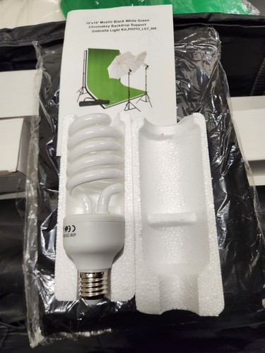 Emart EM-BSG-2ULK Photography Backdrop Studio Lighting Kit - Picture 6 of 8