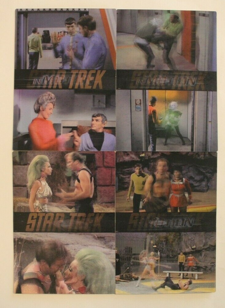 Star Trek The Original Series In Motion Premiere Edition Base Set 1-24 5x7 - Picture 5 of 6
