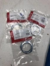 Lot Of 3 Packs RIGID, 47104, CONDUIT LOCKNUT STEEL, 1-1/4" ELECTRICAL NUT