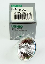 USHIO- EVW 82V 250W - Halogen Projector Lamp - New Old Stock