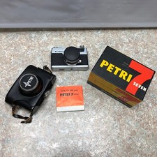 Vintage PETRI 7 Green-o-Matic System Color Corrected Super 35MM Camera