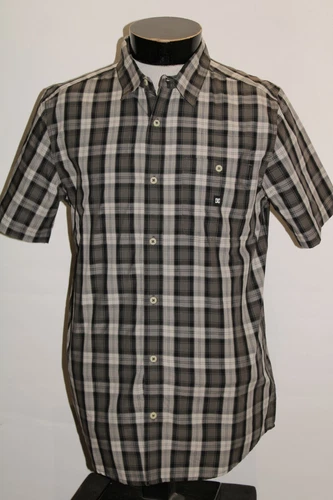 DC Shoes Mens medium M Plaid Button-up shirt Combine ship Discount