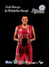 Ireti Amojo Autogrammkarte Herner TC Original Signiert Baskettball + A 173184