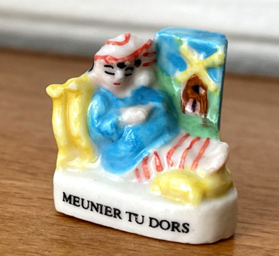 Fève Meunier Tu Dors Banette   Galette des Rois französischer Charm