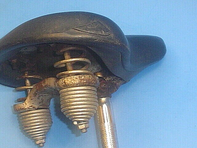 vintage persons bicycle seat