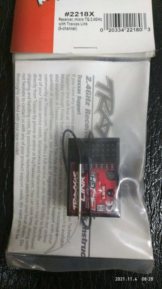 Traxxas 2218x - 2218 Link 2.4ghz Micro TQ 5 Channel R/C Radio Receiver unopened - Image 3 of 3