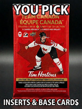 2025-26 Tim Hortons Team Canada Cards - You Pick - Inserts & Base