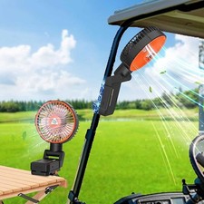 ?5 Inch Clip On Fan 5200mAh Battery Operated USB Output Cooling Fan For Home