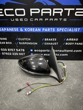 MERCEDES GLC63 AMG W253 RIGHT DRIVER SIDE WING MIRROR WITH CAMERA BLACK