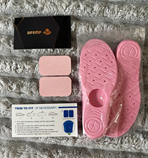 Sifemp AirTag Insoles Kids Shoe Inserts, Pink Rainbow Silicone Holder