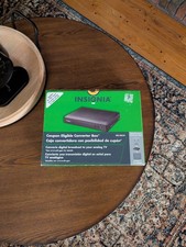 Insignia Digital to Analog TV Tuner Converter Box: Model NS-DXA1-APT New 