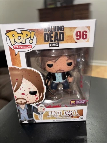 Funko Pop! Vinyl: The Walking Dead - Daryl Dixon - (Biker) (Bloody) - Diamond...