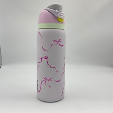 32 oz Owala Urban Outfitters Exclusive Tied 3D Printing FreeSip Pink Bow Bottle