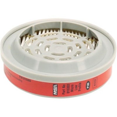 MSA Advantage Respirator Cartridge, Low Profile P100, 2/Pkg MSA 815369
