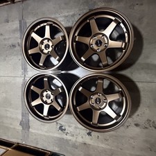 Used 17x9 Vors Tr37 5x114.3 30 73.1 Bronze Wheels Set-4 Used 17x9 Vors Tr37 5x114.3 30 73.1 Bronze Wheels Set-4