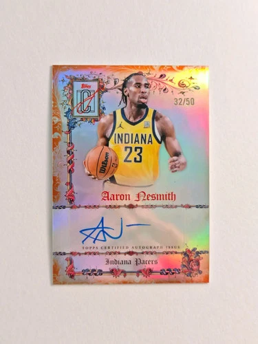 Aaron Nesmith 2025-26 Topps Signature Class Manuscripts Orange 32/50 LD36