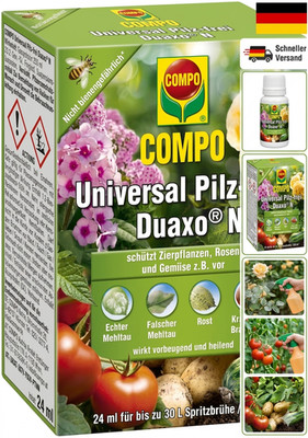 Compo Universal Pilz-frei Duaxo Fungizid-Konzentrat Zierpflanzen Gemüse 24 ml