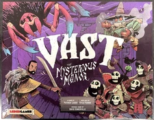 Leder Games - Vast: The Mysterious Manor (2019) - COMPLETE! EXCELLENT CONDITION!