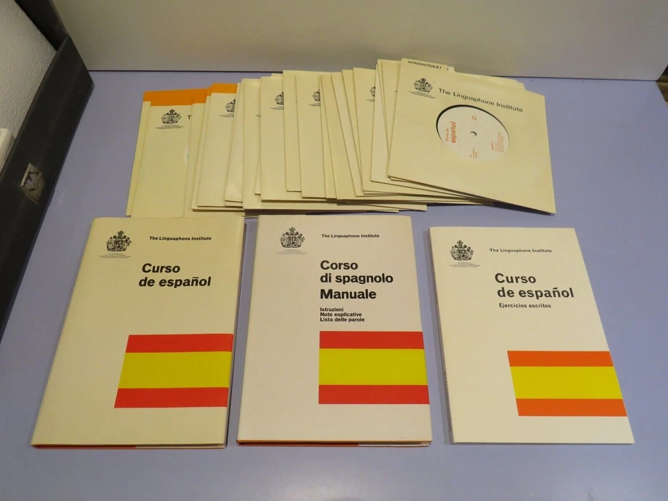 THE LINGUAPHONE INSTITUTE CORSO DI SPAGNOLO Manuale Ejercicios escritos 1978 da - Immagine 2 di 2