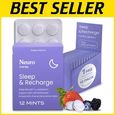 Neuro Sleep & Recharge Melatonin Mints - Mixed Berry, 144 ct