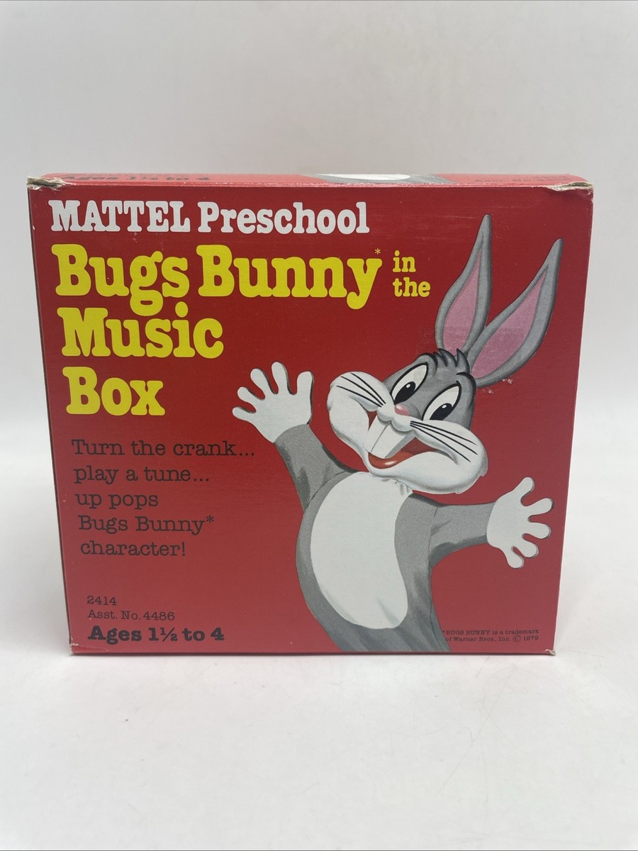 Vintage Bugs Bunny in the Music Box - Mattel Preschool w