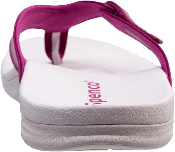 Chanclas ajustables Spenco Ava para mujer, 5,5, fucsia festiva Foto 2 de 2