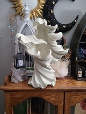 18 Inch Resin Ghost Statue Halloween Decor Goth Decor