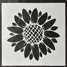 Large Flower Stencils Set, 12 x 12 Inch, 10 Pieces, DIY Art Templates for Wal...