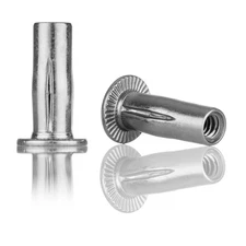 Multi-Grip Rivet Nut Installation Tool Set Pre-Bulbed Shank Flat Head Threade...