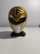 Power Rangers Legacy Mighty Morphin White Ranger Helmet Bandai 2017