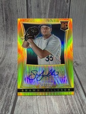 2013 Select Gold Prizm Rookie Signatures Shawn Tolleson Auto 7/25 #243 Autograph
