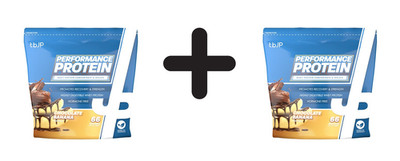 2 x Trained by JP Performance Protein, Chocolate Banana - 2000g (30,00 EUR/kg)