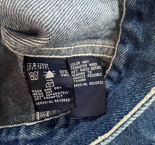 Tommy Hilfiger 5/6 Kids Denim Jean Jacket Unisex - Picture 6 of 7