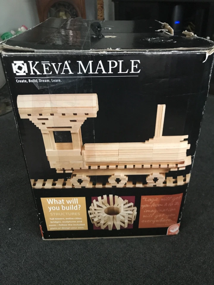 KEVA Maple 400 Plank Set MindWare Create, Build, Dream, Learn! Engineer to Art - Image 2 of 4