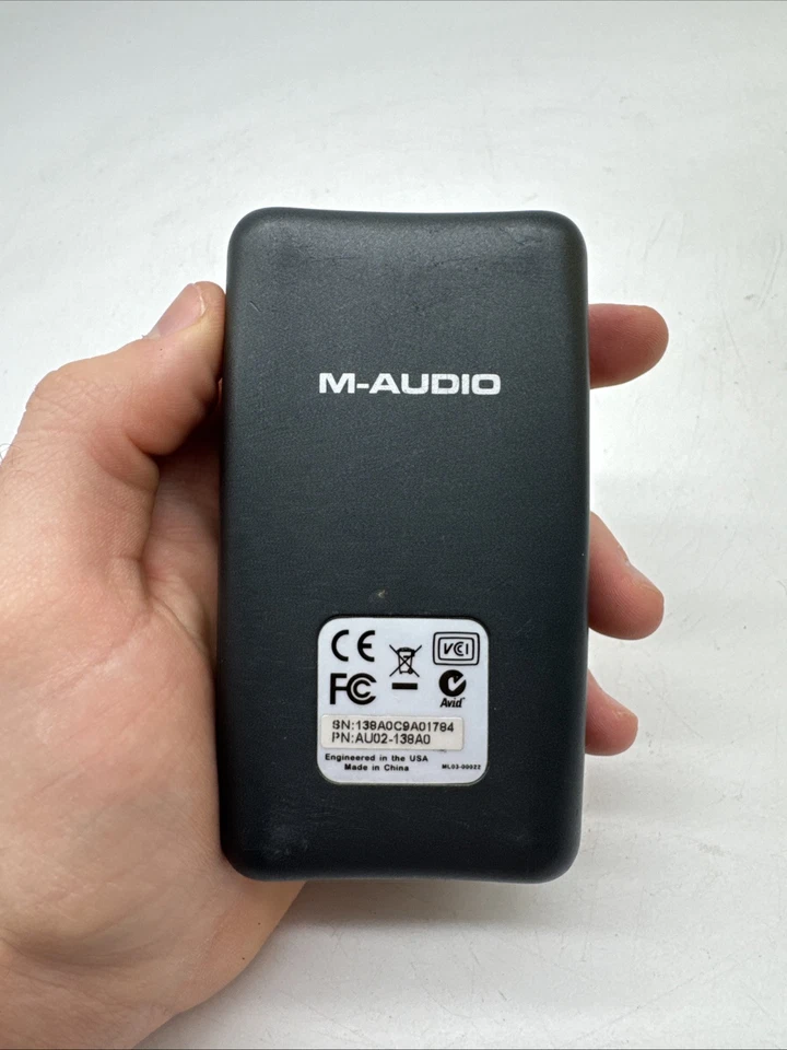 M-Audio AU02-138A0 MicroTrack II Digital Audio Recorder EB-16984.    d3 - Image 3 of 4