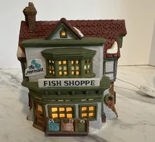 Dept 56 Dickens Village Series “The Mermaid Fish Shoppe”  #5926-9  w/Box