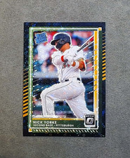 2025 Panini Donruss - Rated Rookie Black Circles Prizm #37 Nick Yorke