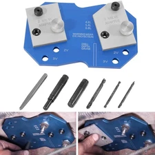 For Ford 4.6L, 5.4L & 6.8L, 2V & 3V Triton Engines Manifold Drill Template 68500