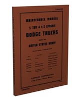 1941-1947 Dodge Armee Halb Tonnen Truck Shop Manuell Wc 36 37 38 39 2WD Pickup