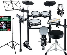 XDrum Batteria Elettronica 400 Voci 8 Mesh Pedale USB Sgabello Cuffie Bacchette