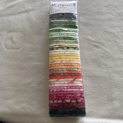 Hoffman Bali Pop - SUMMER - (40) 2.5'' Batik Fabric Strips