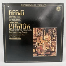 Berio/ Bartók – Sinfonia (1968) / For String Instruments, Percussion Celesta NM!
