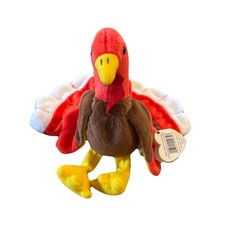Ty Beanie Babies Gobbles the Turkey DOB 11/27/96 LNWT