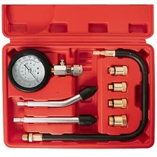 0-300psi Compression Tester 8pcs Small Engine Cylinder Compression Tester Kit wi