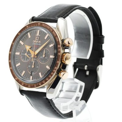 OMEGA SPEEDMASTER BROAD ARROW 1957 321.93.42.50.13.001 42mm SS Brown #C17914